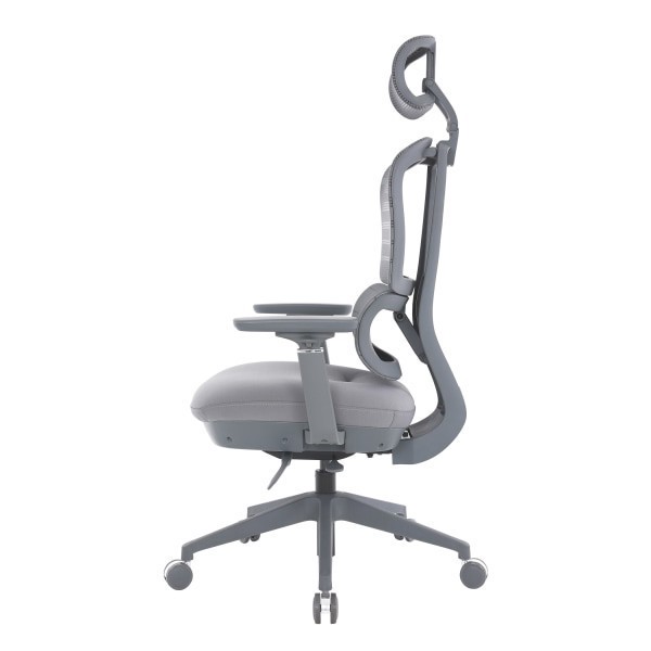 slide 2 of 10, WorkPro® Momentum Ergonomic Mesh/Mesh Active High-Back Office Chair, Gray/Gray, BIFMA Compliant, 1 ct