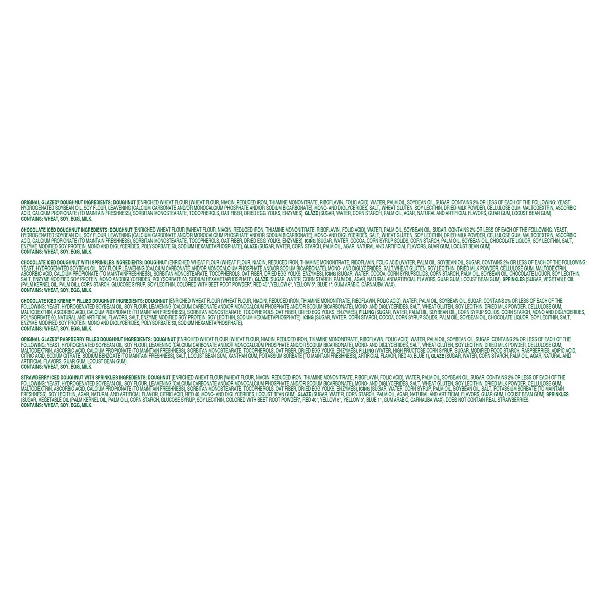 slide 6 of 7, Krispy Kreme 6-Count Classic Assorted Doughnuts, 9.8 oz