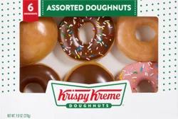 Krispy Kreme 6-Count Classic Assorted Doughnuts