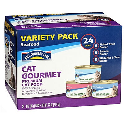 Hill Country Fare Cat Food Seafood Variety Pack 24 ct Shipt