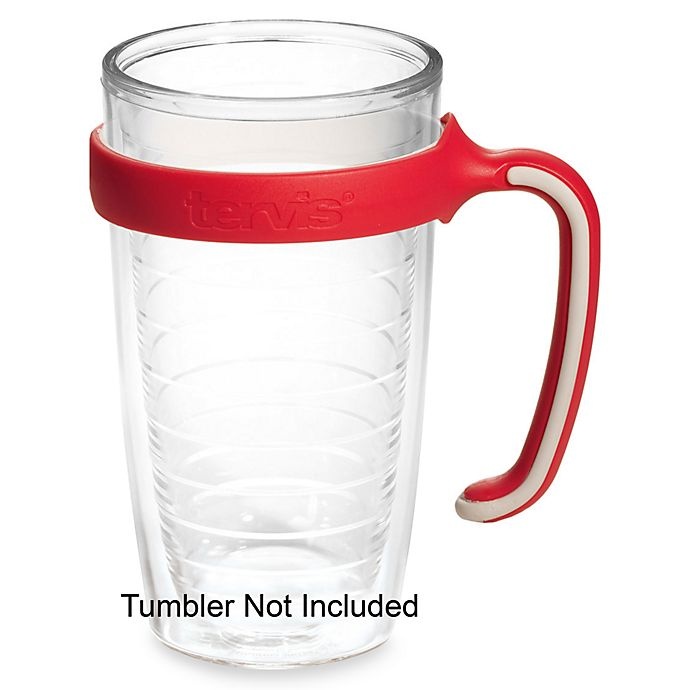 slide 1 of 1, Tervis Slide-On Handle for Tumbler - Red, 16 oz