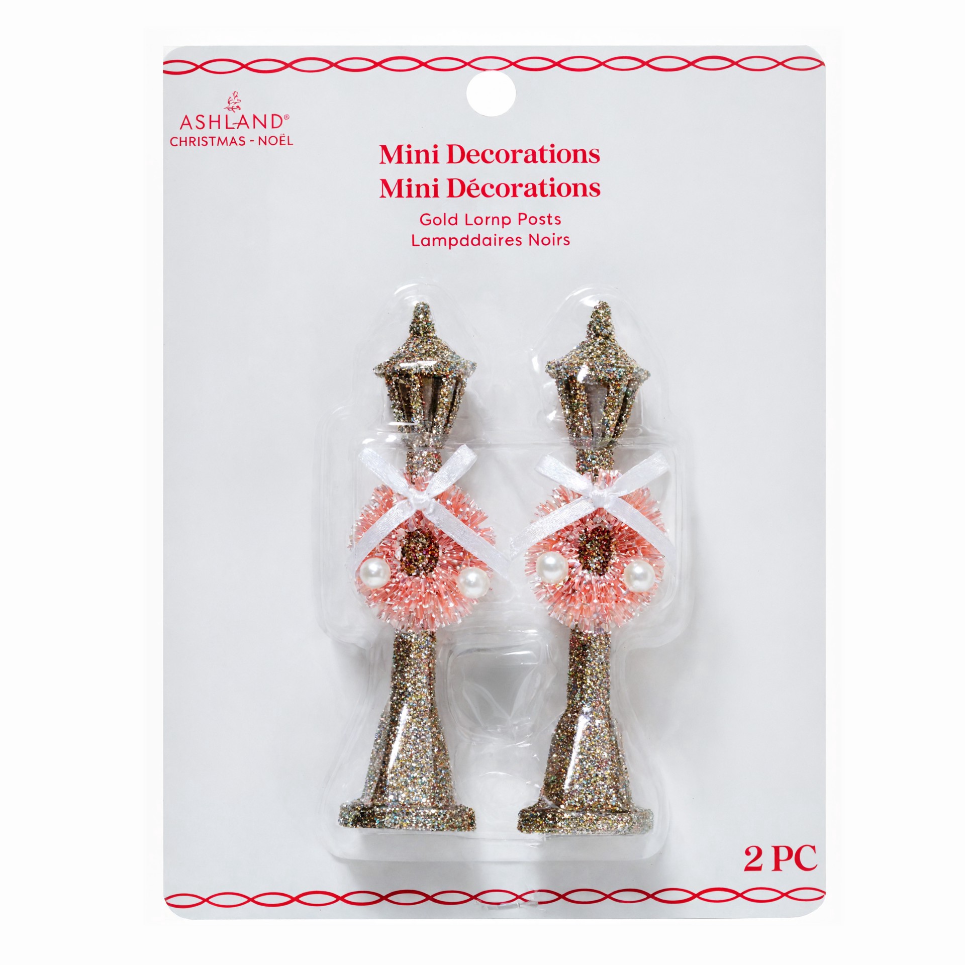 slide 2 of 3, Mini Gold Lamp Posts, 2ct. By Ashland, 2 ct