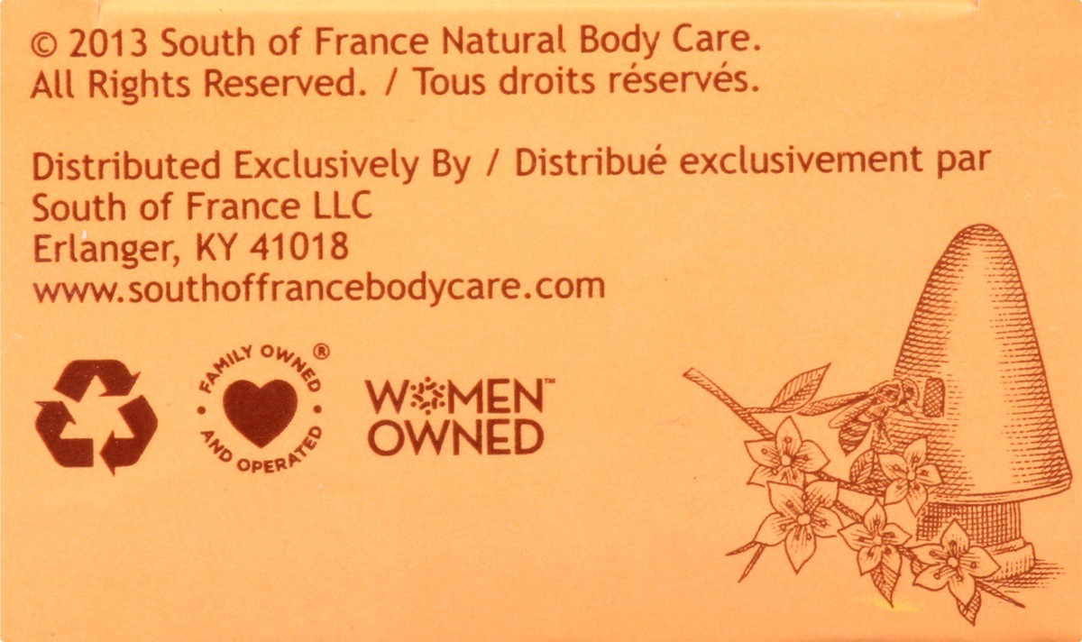 slide 5 of 9, South of France Orange Blossom Honey Bar Soap, 6 oz