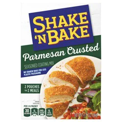 Shake 'N Bake Parmesan Crusted Seasoned Coating Mix, 4.75 oz Box, 2 ct Packets