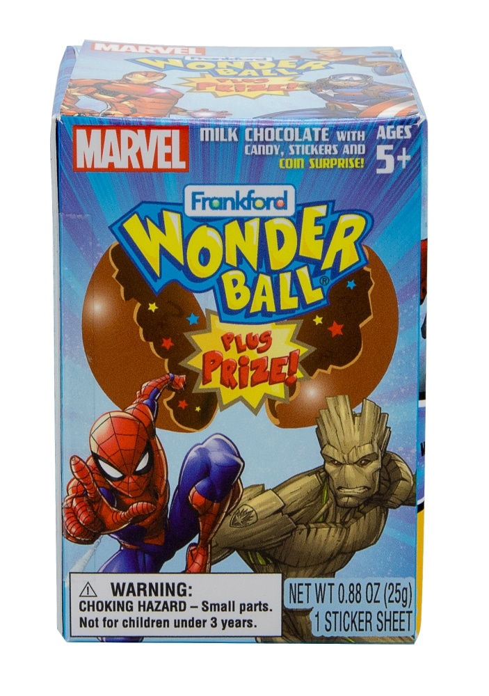slide 1 of 1, Frankford Wonder Ball Plus Marvel Prize, 0.88 oz