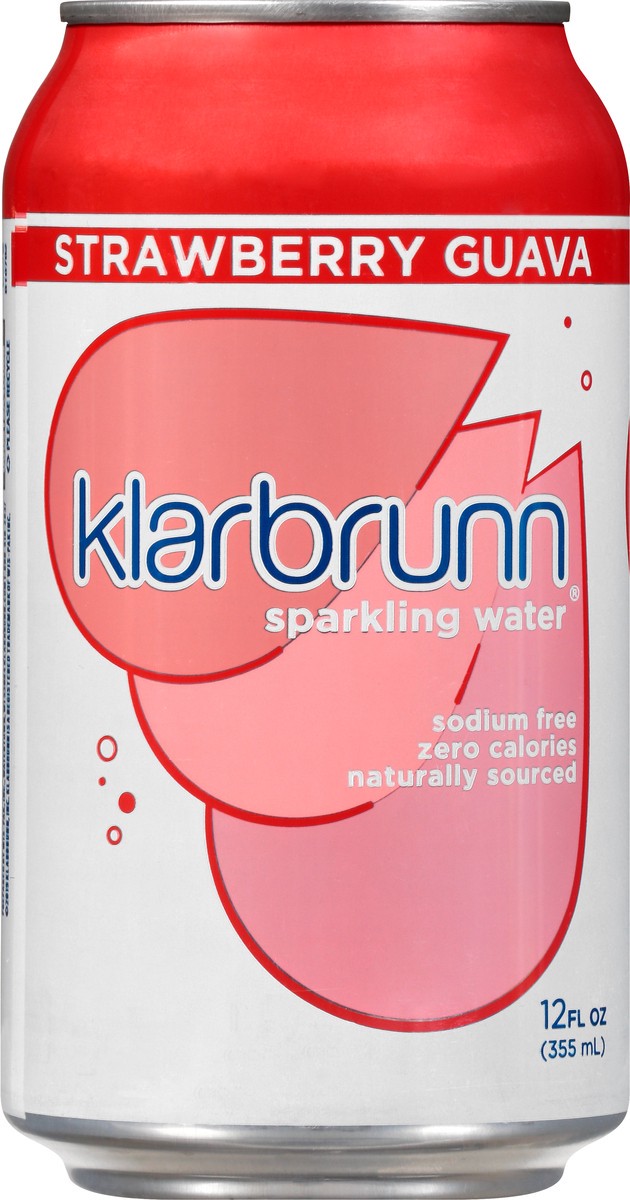 slide 6 of 9, Klarbrunn Sparkling Water, Strawberry Guava - 12 oz, 12 oz