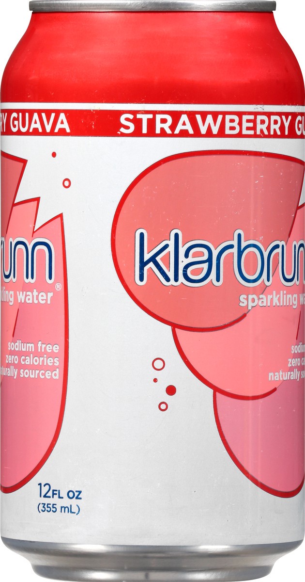 slide 7 of 9, Klarbrunn Sparkling Water, Strawberry Guava - 12 oz, 12 oz