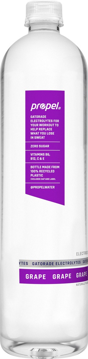 slide 3 of 4, Propel Fitness Water, Grape - 33.8 fl oz, 33.8 fl oz