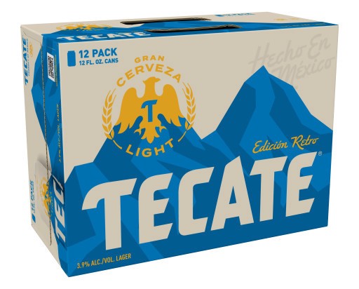 slide 1 of 4, Tecate Light Mexican Lager Beer, 12 Pack, 12 fl oz Cans, 12 oz