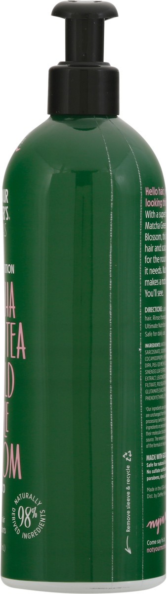 slide 6 of 9, Not Your Mother's Naturals Ultimate Nutrition Matcha Green Tea & Wild Apple Blossom Shampoo 15.2 fl oz, 15.20 fl oz