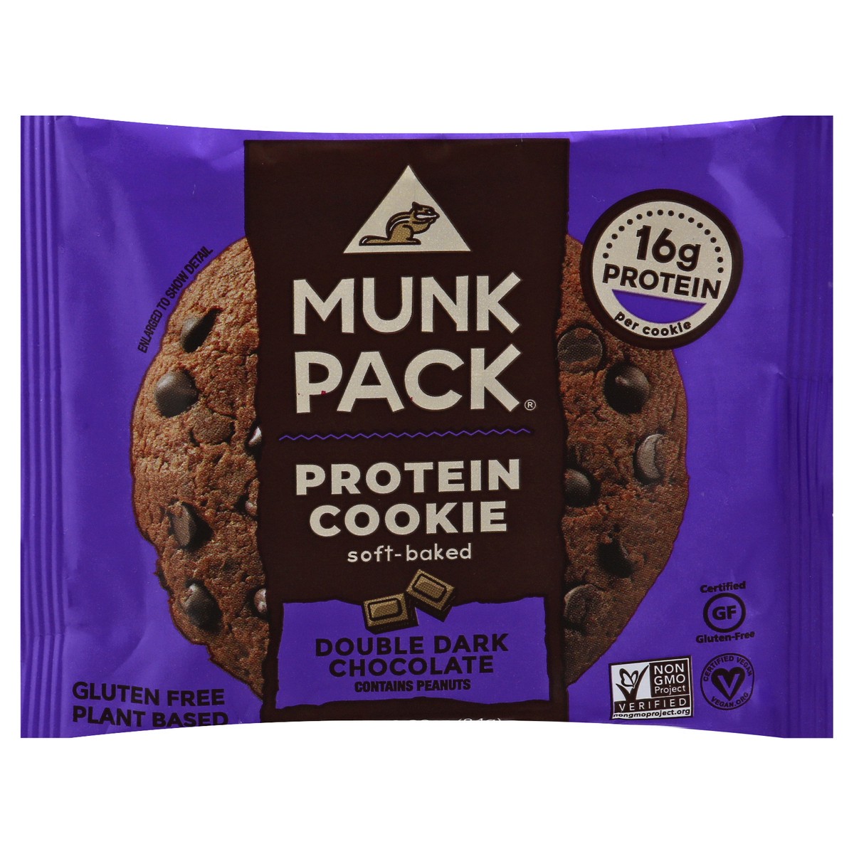 slide 12 of 13, Munk Pack Cookie,Double Dark Choc, 2.96 oz