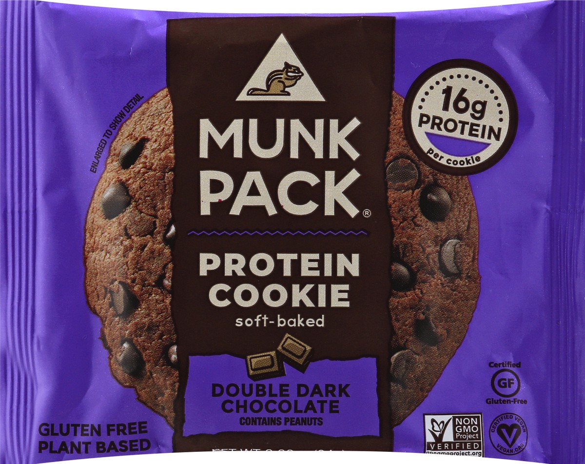 slide 6 of 13, Munk Pack Cookie,Double Dark Choc, 2.96 oz