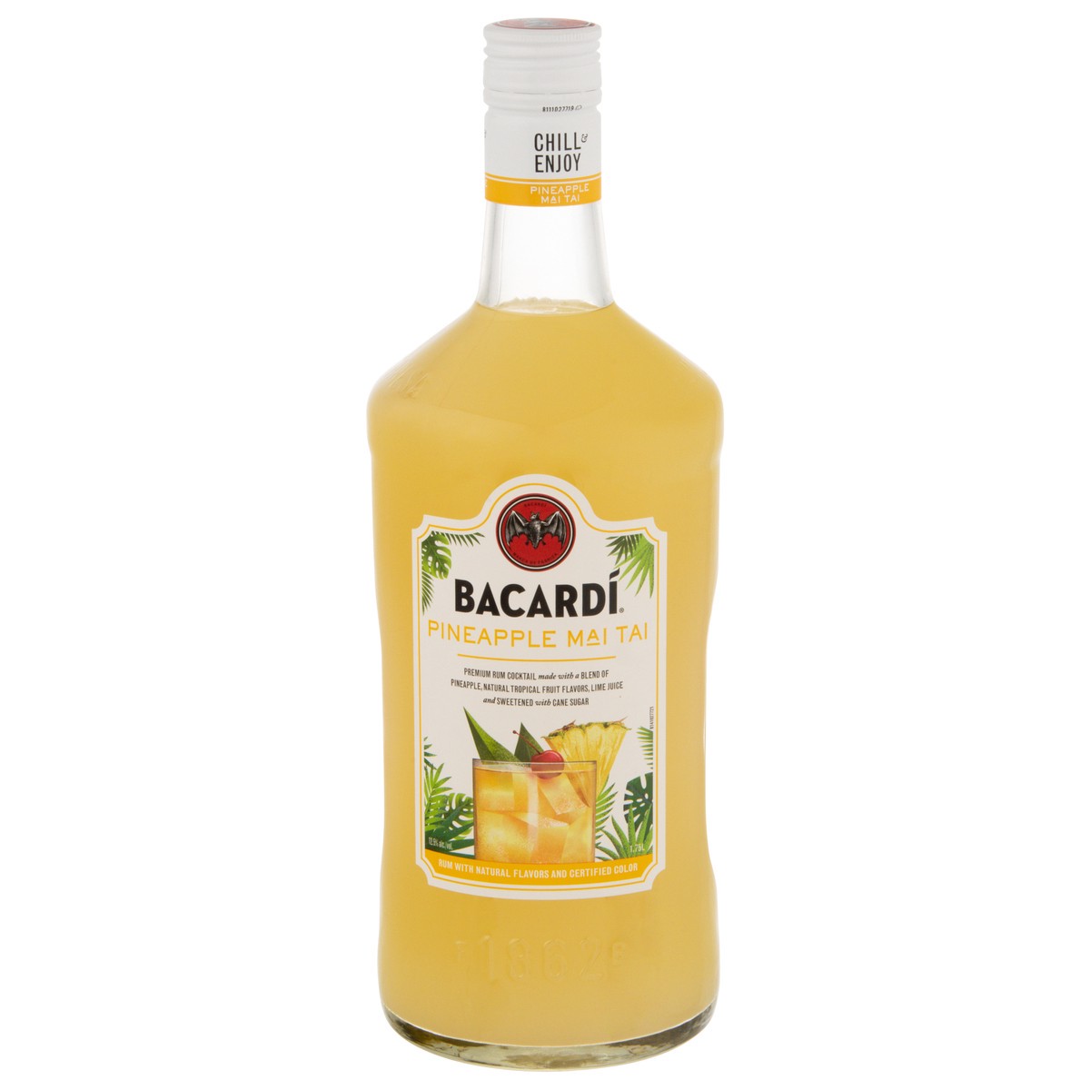 slide 3 of 9, Bacardí Bacardi Ready To Serve Pineapple Mai Tai 12.5% 175Cl/1.75L, 1.75 liter