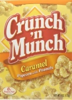 slide 1 of 1, Crunch 'N Munch Caramel Popcorn With Peanuts, 6 oz