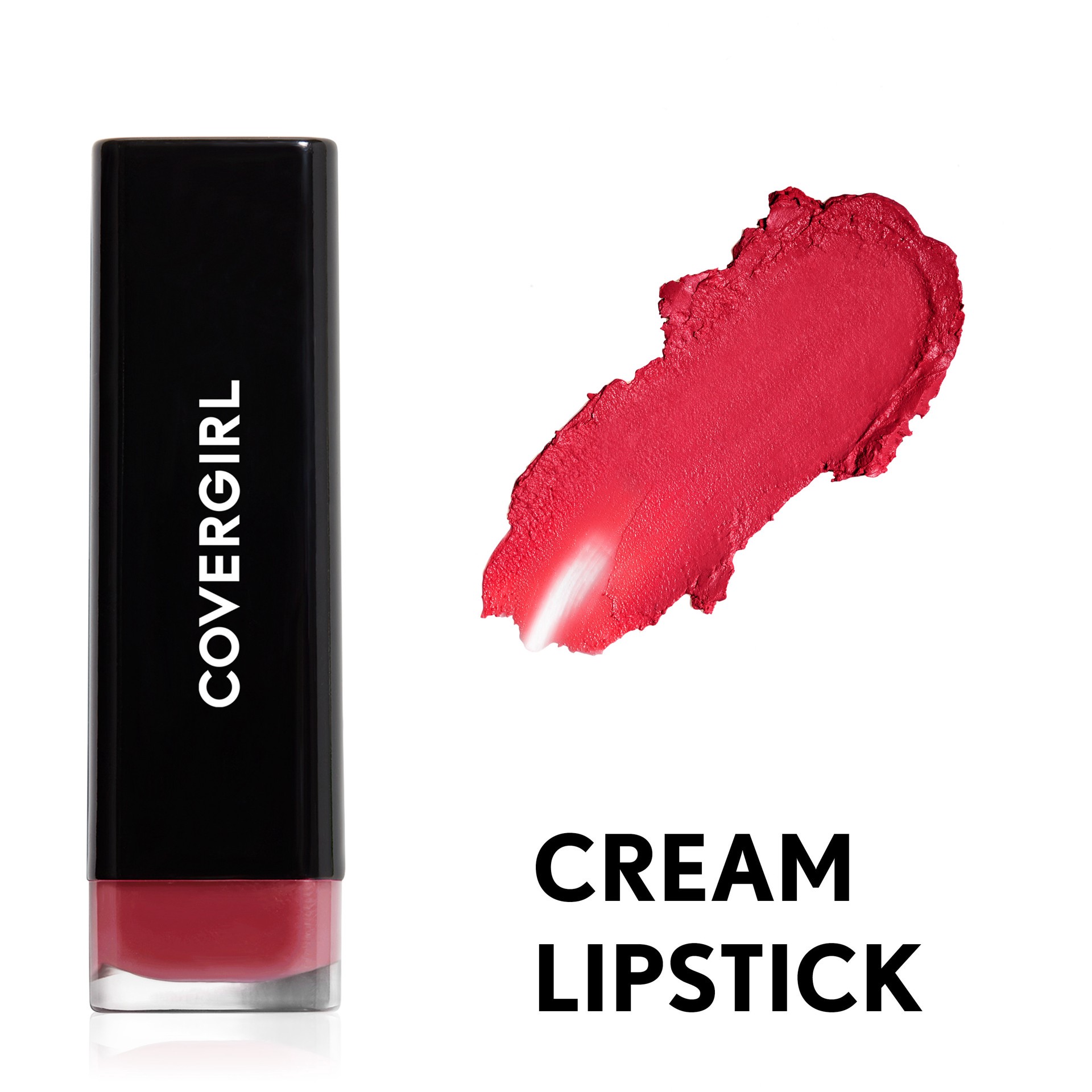 slide 1 of 1, Covergirl COVERGIRL Exhibitionist Lipstick - Cream, Seduce Scarlet, Lipstick Tube OZ (3.5 g), 3.50 g