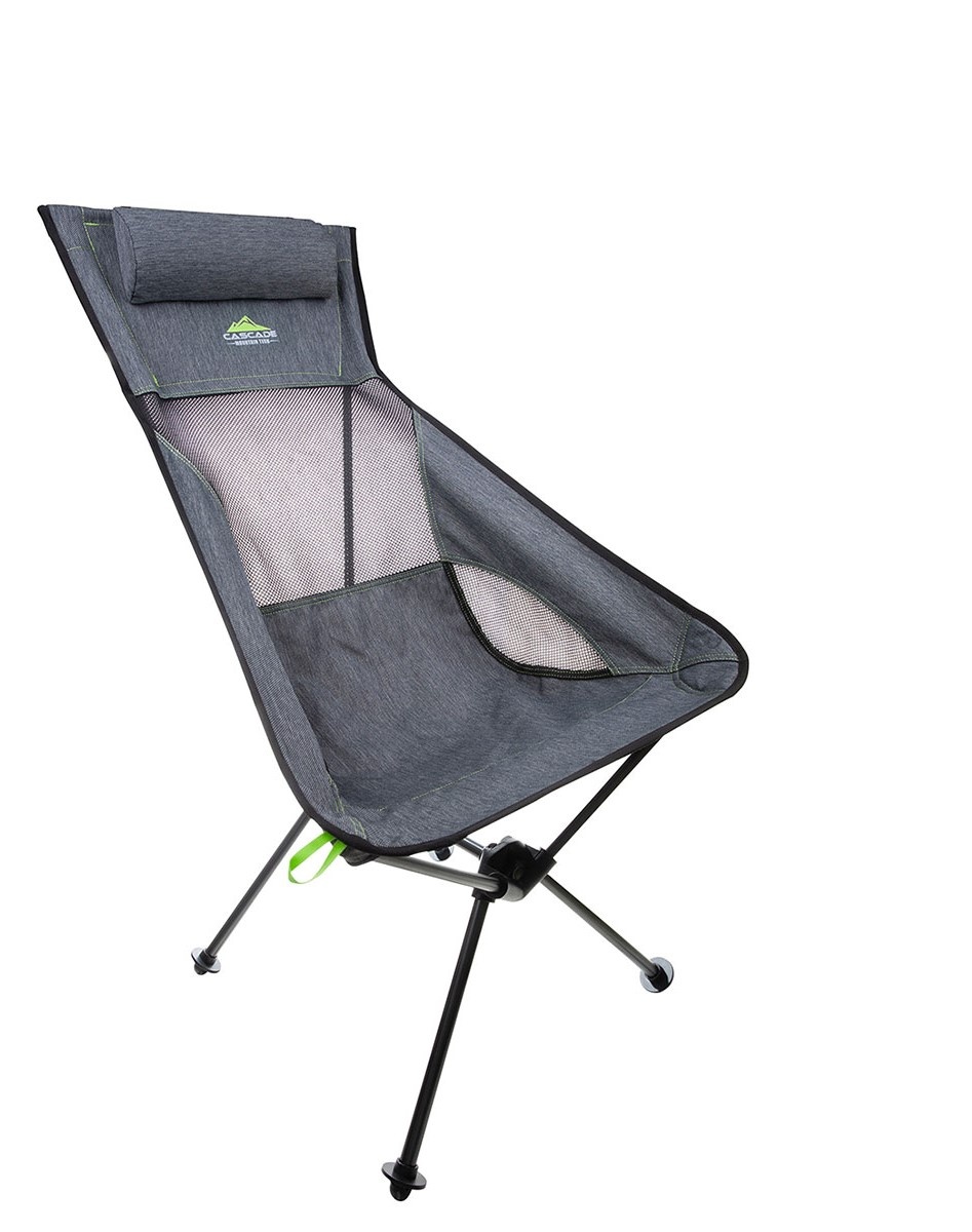 slide 1 of 1, Cascade Mountain Tech Ultralight Highback Chair, 