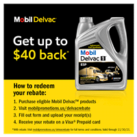 slide 6 of 9, Mobil Delvac 1 ESP Heavy Duty Full Synthetic Diesel Engine Oil 5W-40, 1 gal