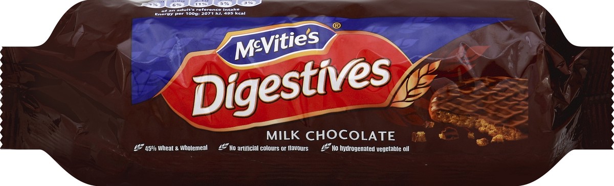 slide 5 of 5, McVitie's McVities Digestives Milk Chocolate - 10.5 Oz, 10.5 oz