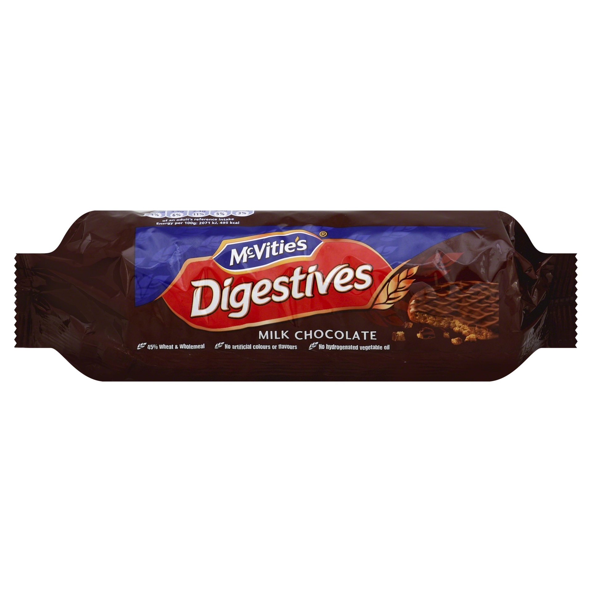 slide 1 of 5, McVitie's McVities Digestives Milk Chocolate - 10.5 Oz, 10.5 oz