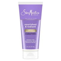 SheaMoisture Melanin Care Nourished & Radiant Gentle Cream Cleanser 6 fl oz