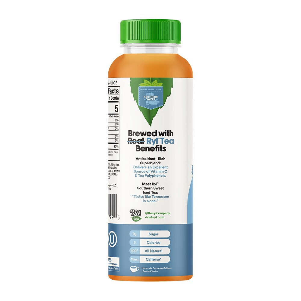 slide 5 of 5, The Ryl Company™ Southern Sweet Antioxidant Superblend Zero Sugar Iced Tea Bottle, 15.2 fl oz