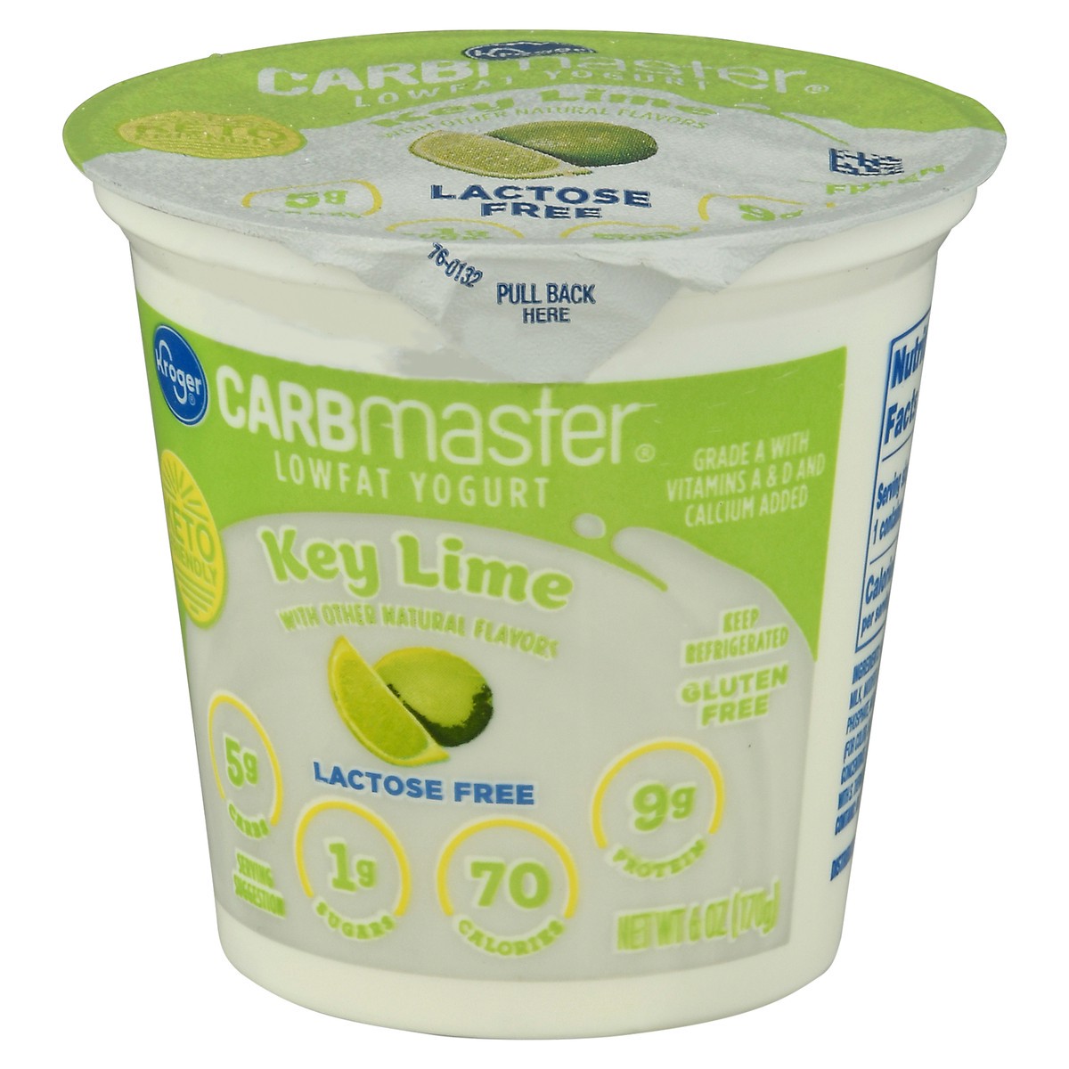 slide 11 of 11, Kroger Carbmaster Cultured Dairy Blend Key Lime, 6 oz