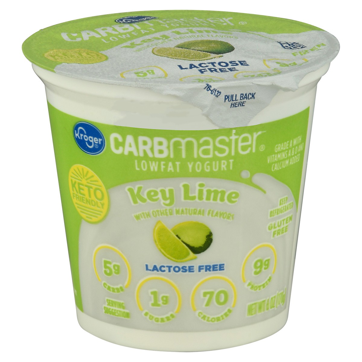 slide 7 of 11, Kroger Carbmaster Cultured Dairy Blend Key Lime, 6 oz