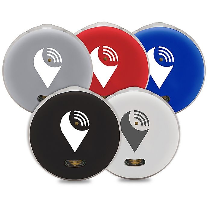 slide 1 of 1, TrackR Pixel - Black/White/Grey/Red/Blue, 5 ct