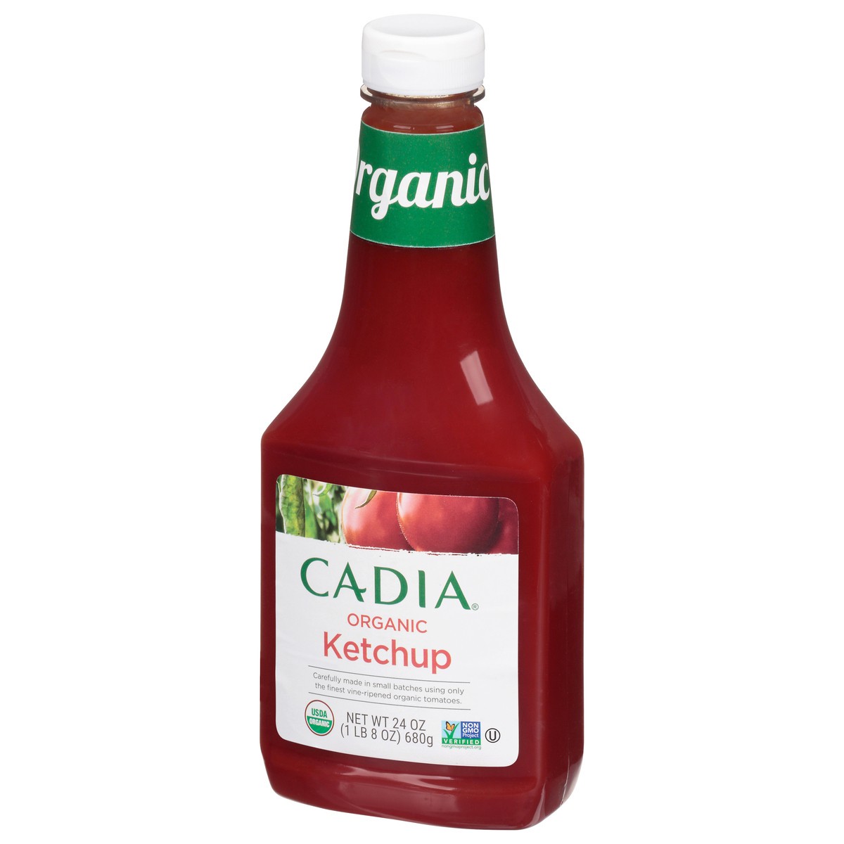 slide 2 of 13, Cadia Organic Ketchup 24 oz, 24 oz