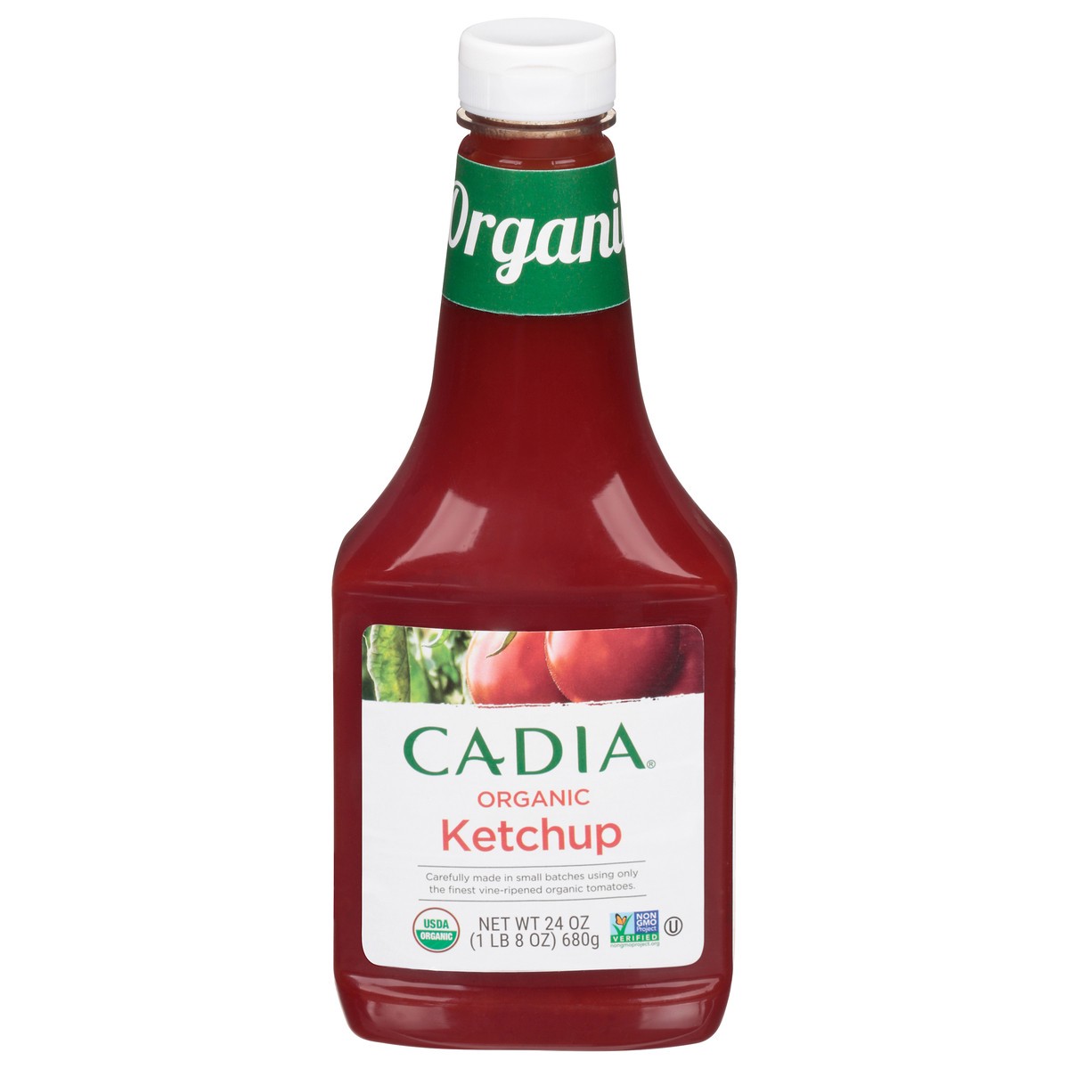 slide 4 of 13, Cadia Organic Ketchup 24 oz, 24 oz