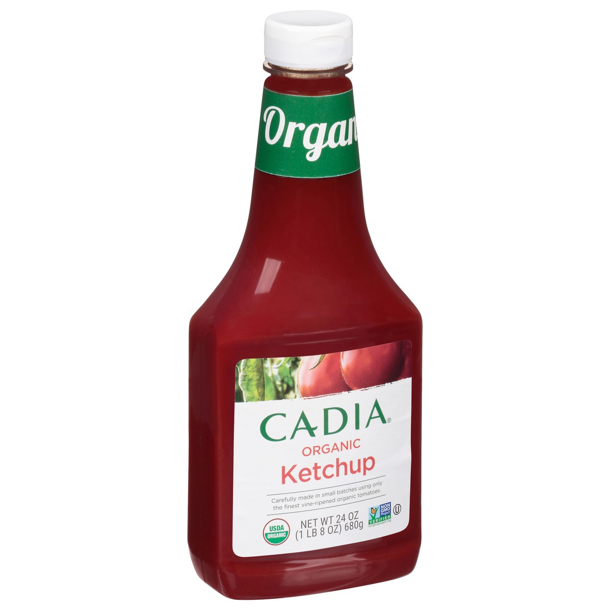 slide 5 of 13, Cadia Organic Ketchup 24 oz, 24 oz