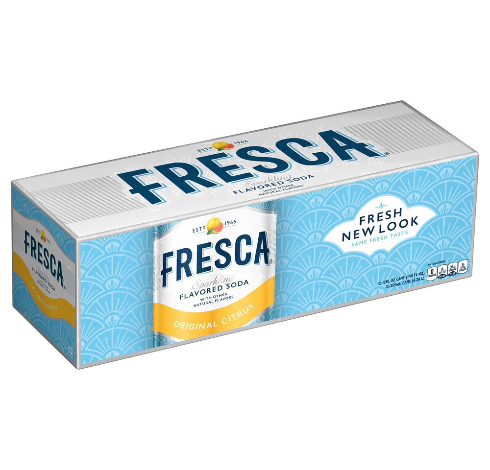 slide 56 of 70, Fresca Citrus Soda Water - 12 ct; 12 fl oz, 12 ct; 12 fl oz