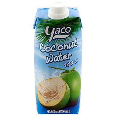 slide 1 of 1, Yaco Coconut Water - 500 ml, 16.9 oz