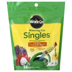 Miracle-Gro Plant Food, All Purpose, Water Soluble, Pre-Measured Packets, 24 Each