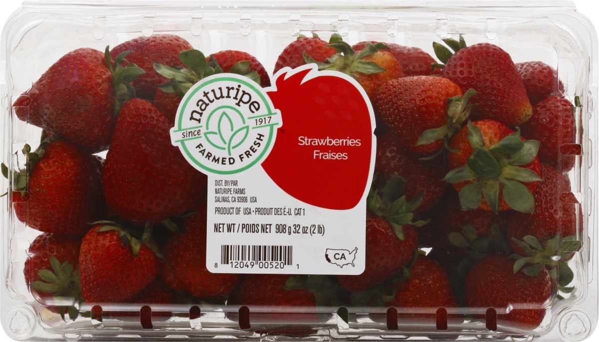 slide 1 of 7, Naturipe Strawberries 908 gr, 908 g