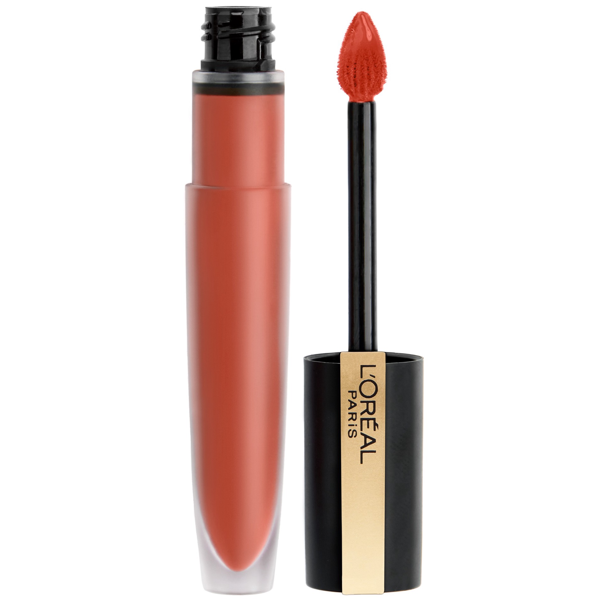 slide 1 of 4, L'Oréal Rouge Signature Matte High Pigment, Lightweight Lip Ink, I Achieve, 0.23 oz
