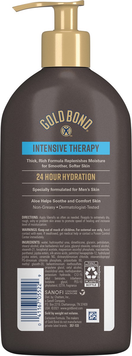 slide 2 of 5, Gold Bond Men's Essentials Intensive Therapy Lotion (13 Oz), 13 oz