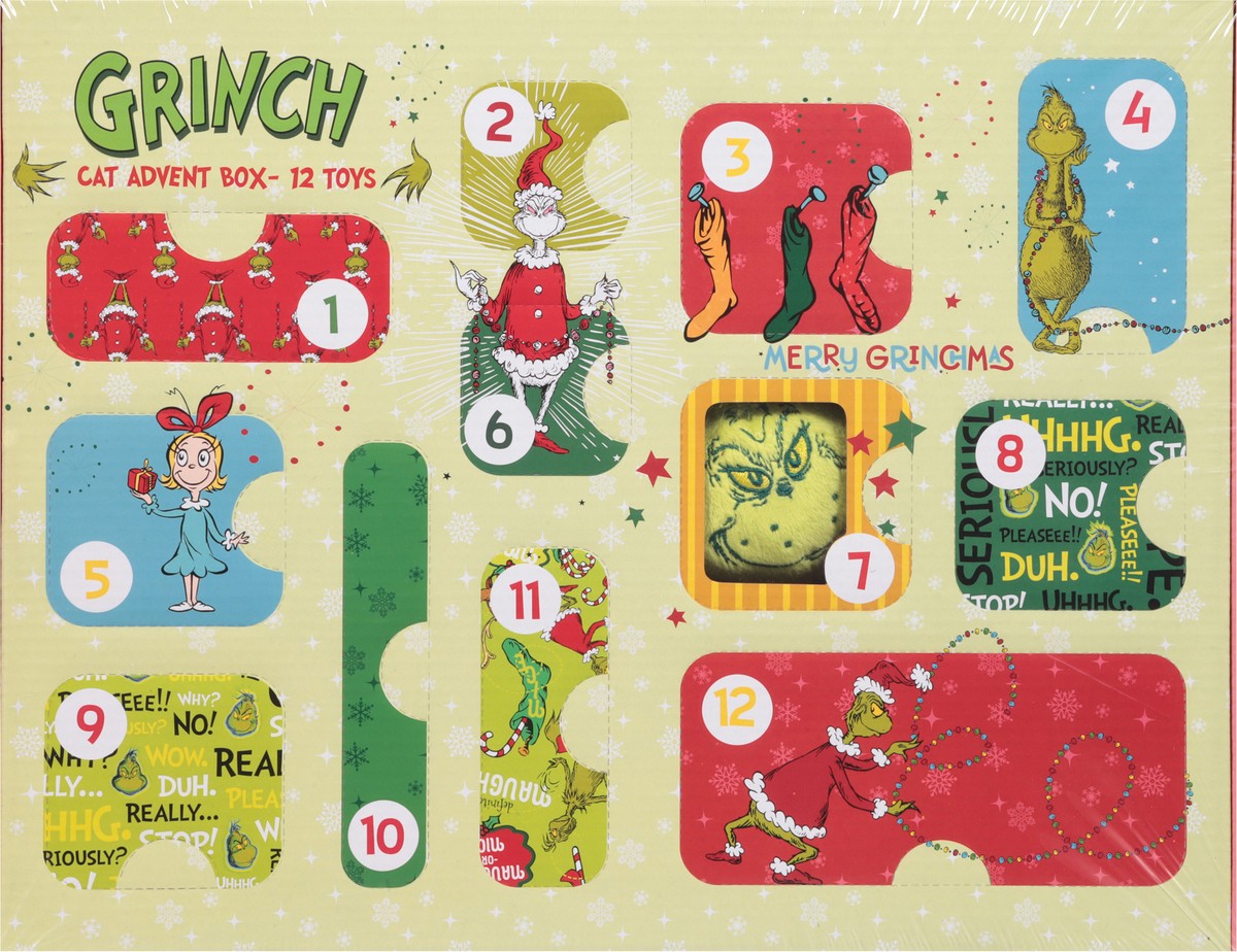 slide 3 of 13, Fetch for Pets Grinch Cat Advent Box 1 Set, 1 ct
