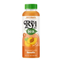 The Ryl Company™ Peach Antioxidant Superblend Zero Sugar Iced Tea Bottle