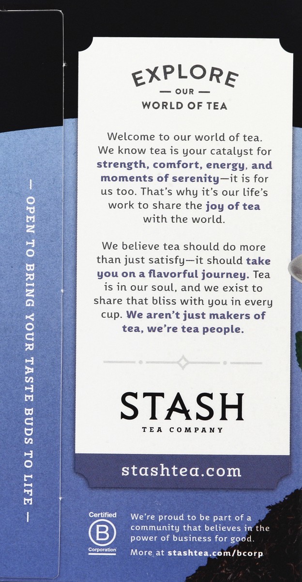 slide 3 of 6, Stash Double Bergamont Earl Grey Black Tea Bags - 18ct, 