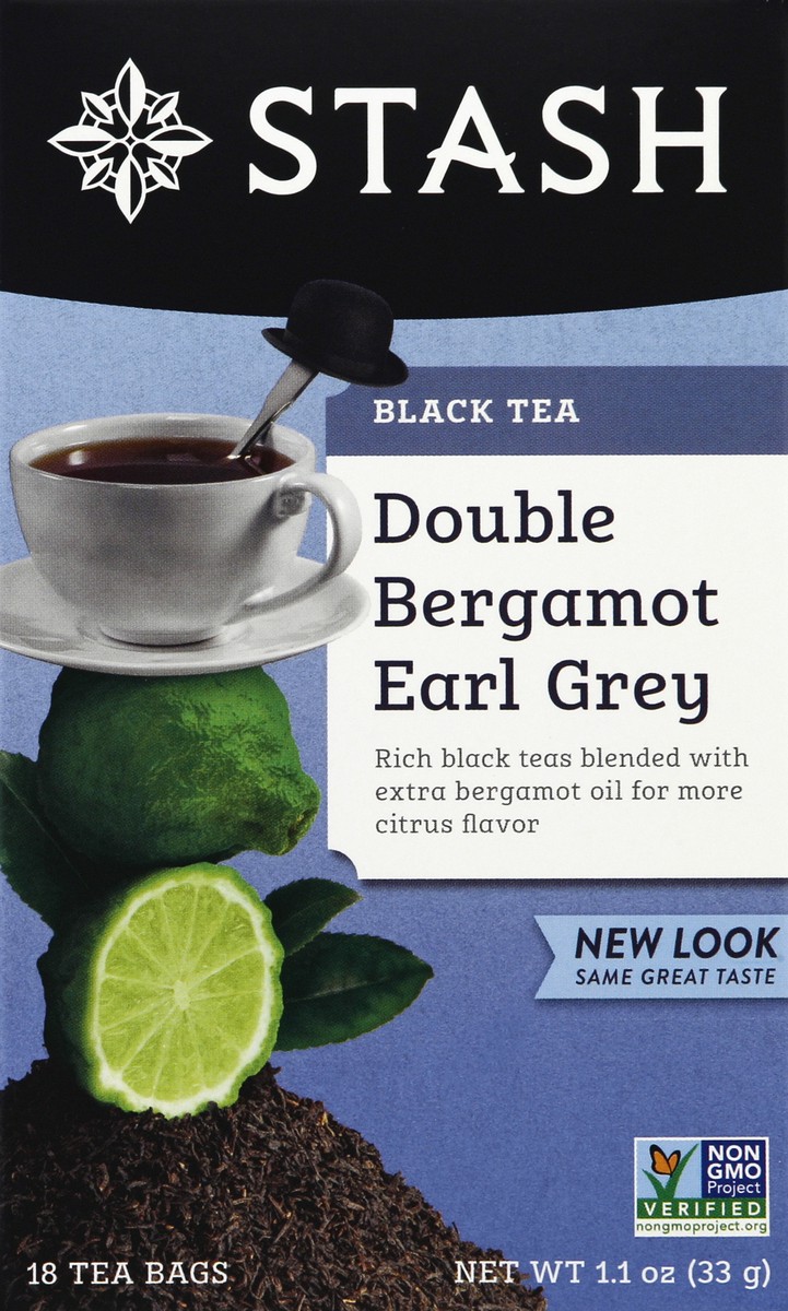 slide 4 of 6, Stash Double Bergamont Earl Grey Black Tea Bags - 18ct, 