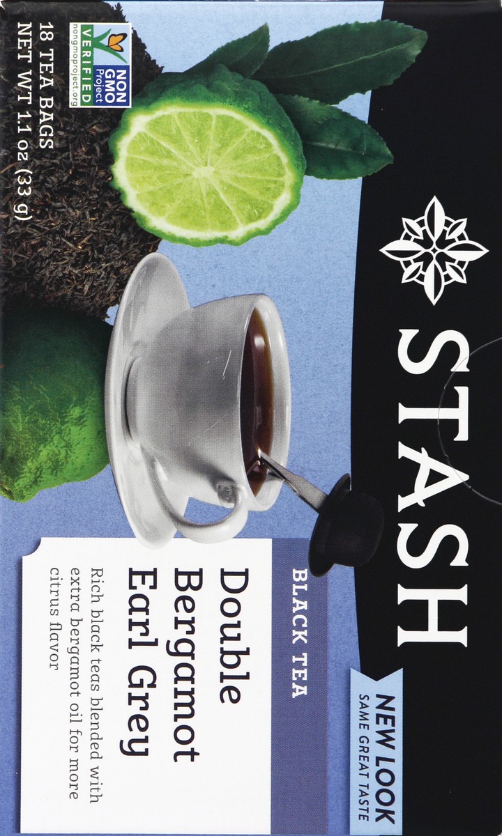 slide 5 of 6, Stash Double Bergamont Earl Grey Black Tea Bags - 18ct, 