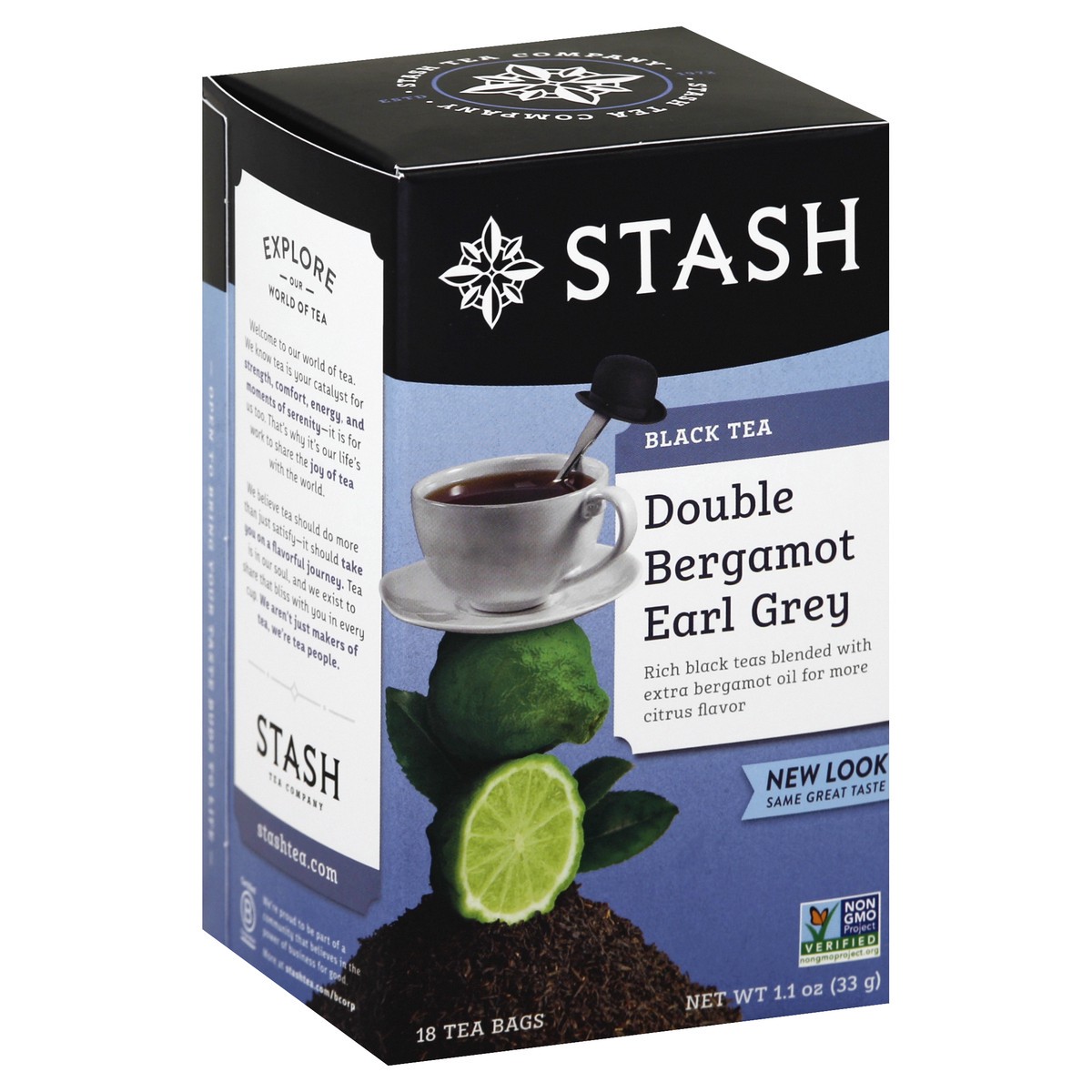 slide 6 of 6, Stash Double Bergamont Earl Grey Black Tea Bags - 18ct, 