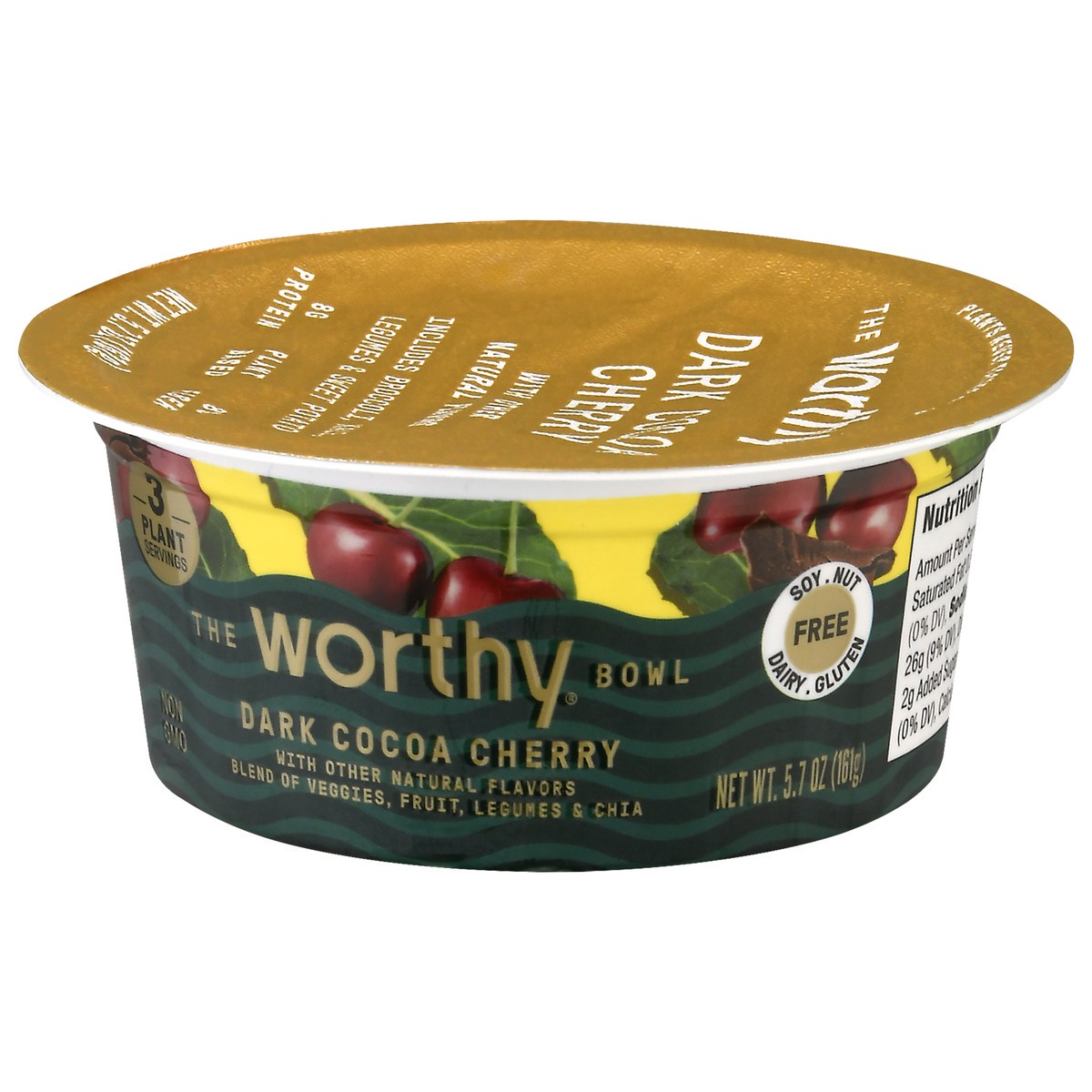 slide 9 of 11, Worthy Dark Cocoa Cherry Bowl 5.7 oz, 5.7 oz