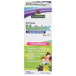 Nature's Answer Mullein-X Children's Natural Cough Syrup 4 fl oz