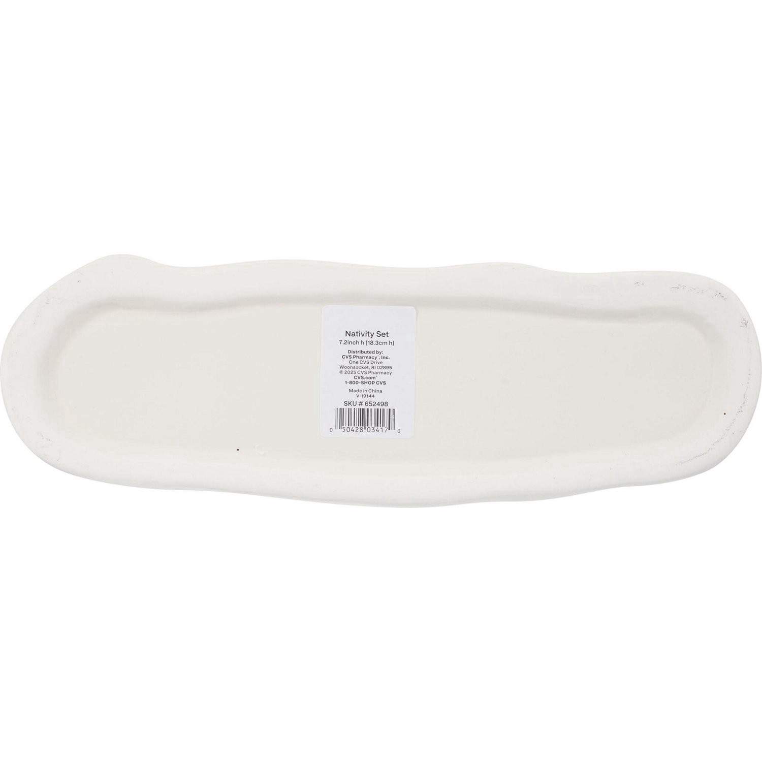 slide 2 of 2, Merry Brite Ceramic Nativity Décor, 7.2 In, 1 ct