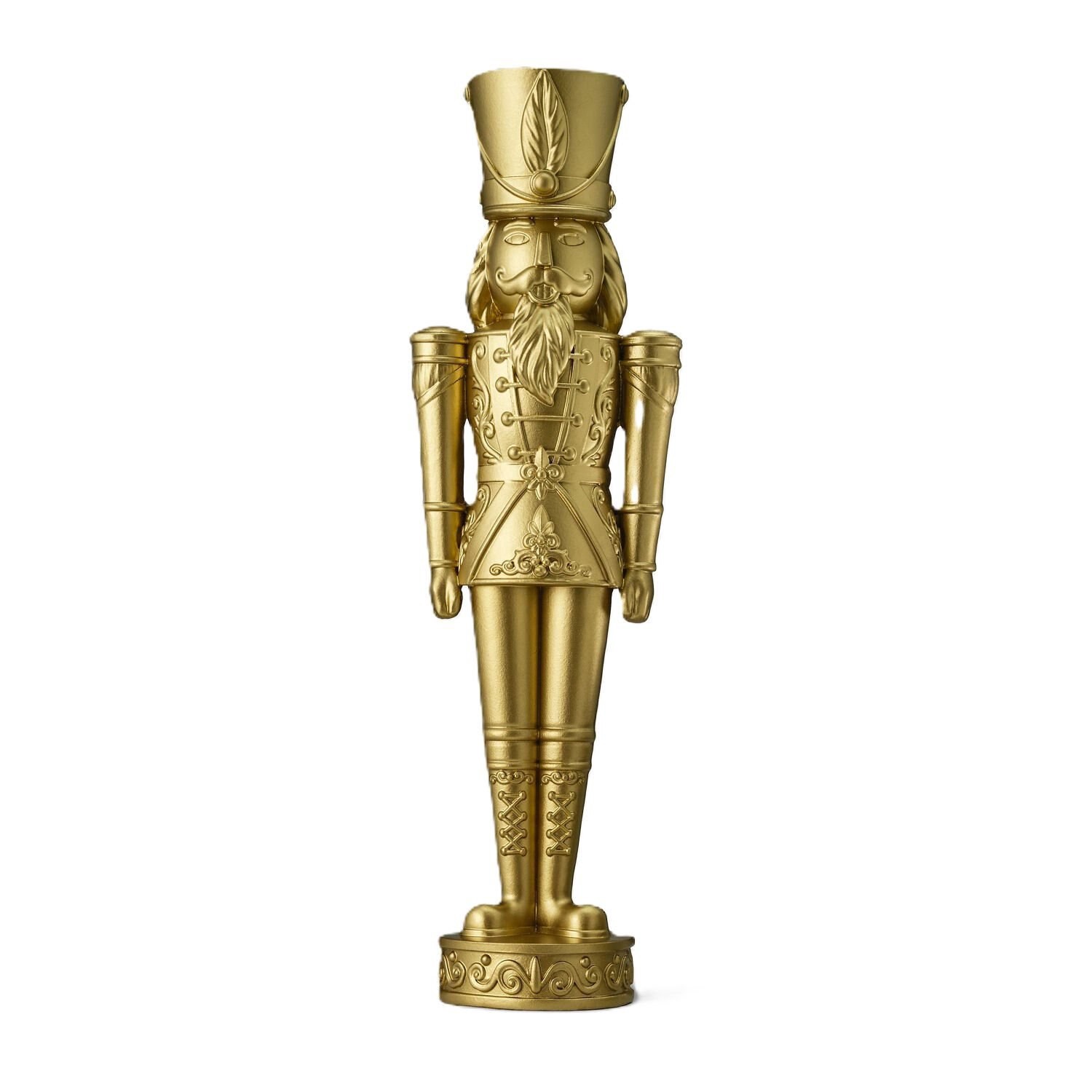 slide 1 of 1, Joyward Gold Nutcracker Figurine, 10 In, 1 ct
