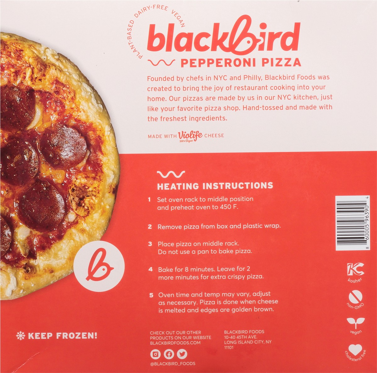 slide 7 of 14, Blackbird Pepperoni Plant Based Pizza, 14 oz