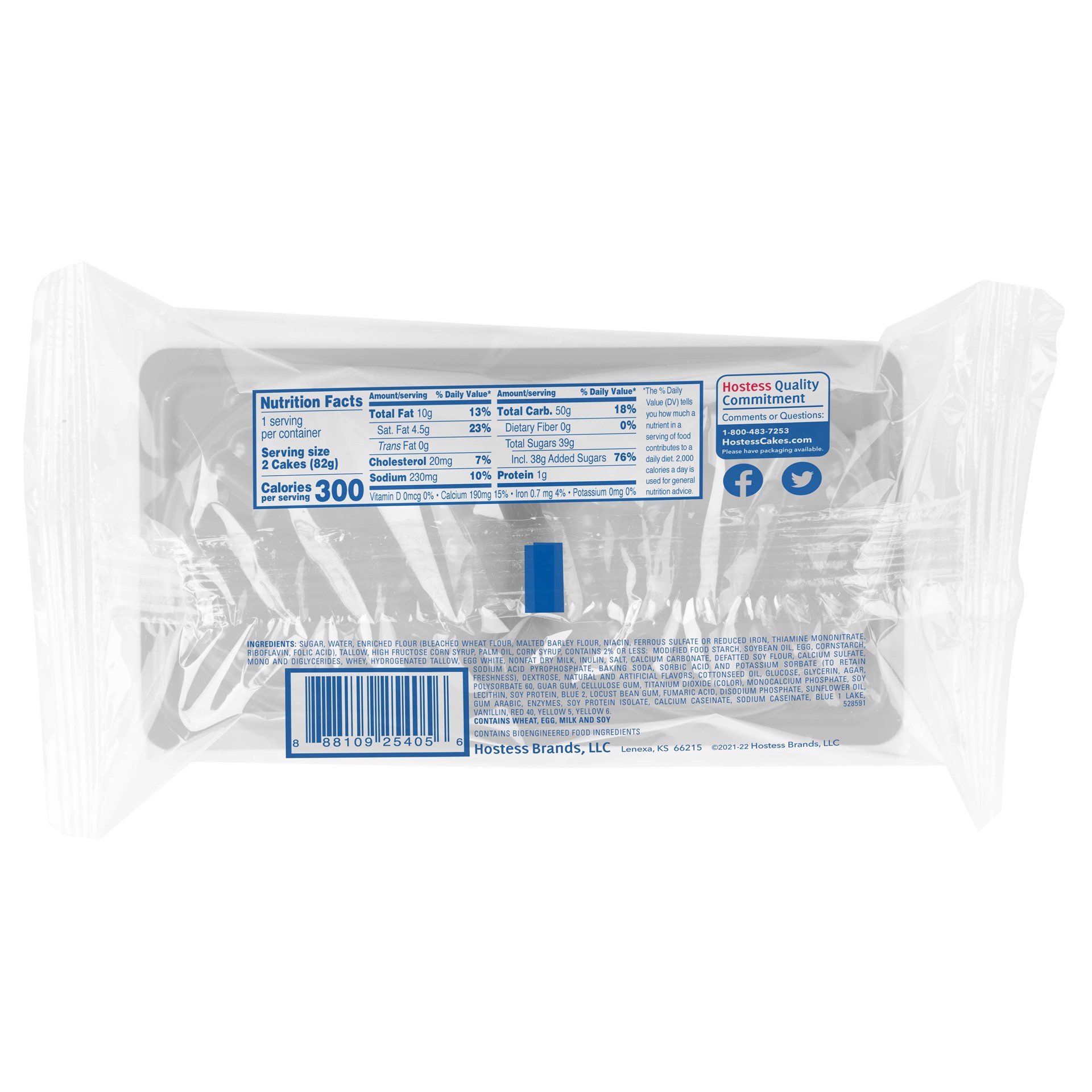 slide 4 of 5, Hostess Patriotic Cupcakes, 2 ct