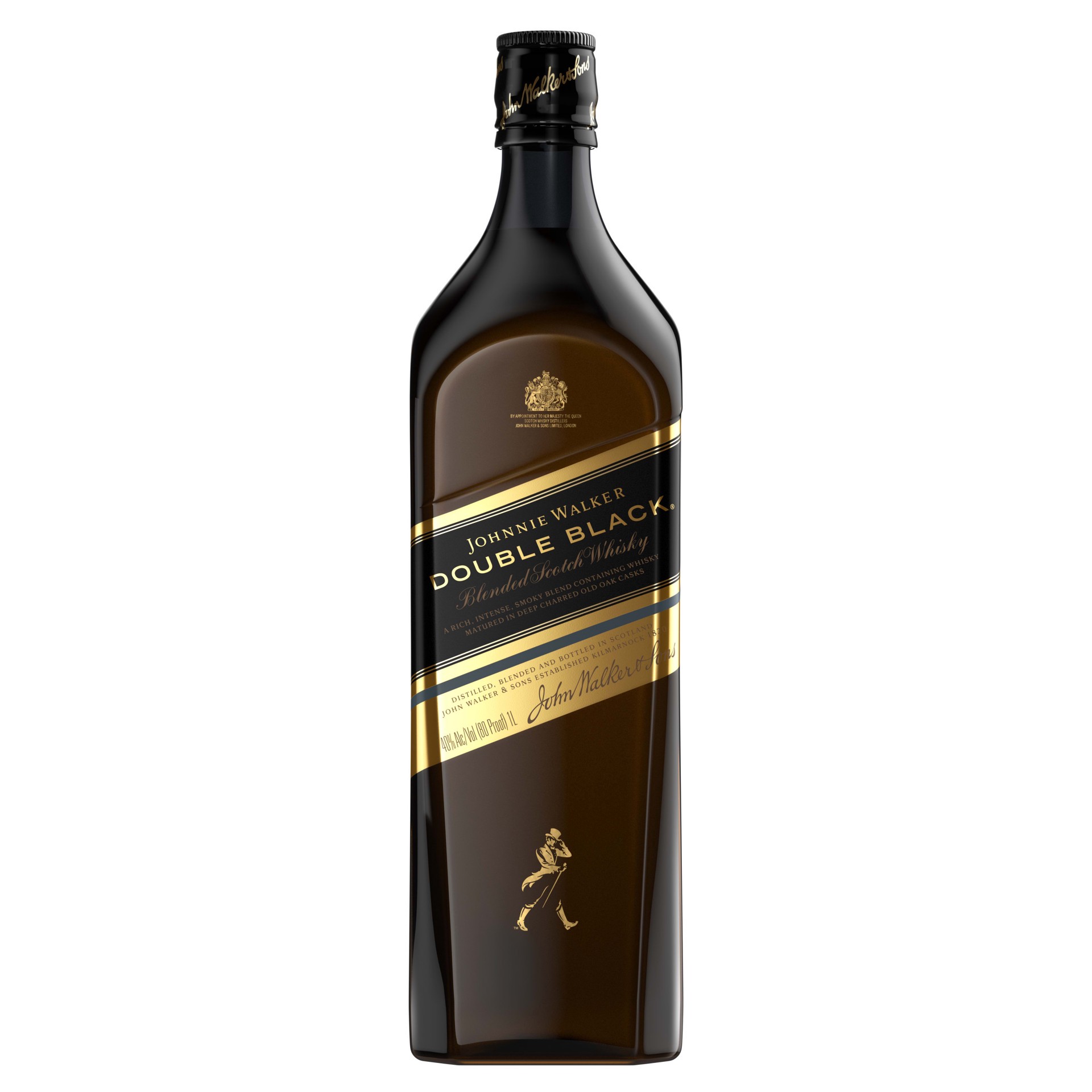 slide 1 of 6, Johnnie Walker Double Black Label Blended Scotch Whisky, 1 L, 1 liter